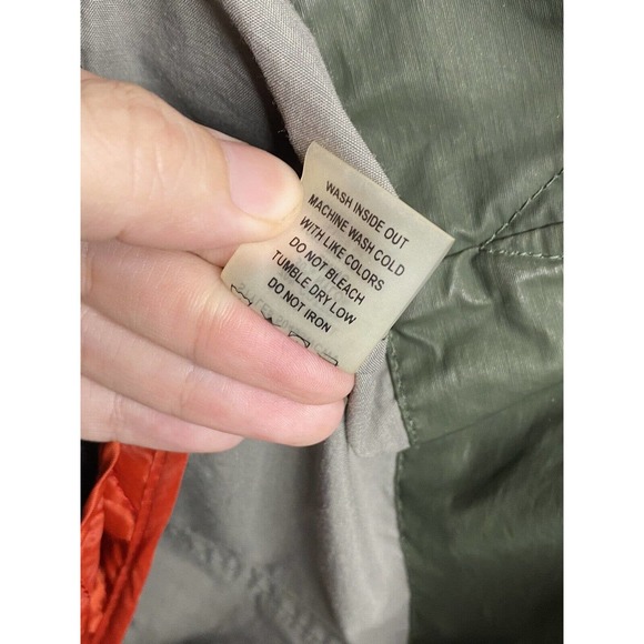 The Fillmore Women's Olive Full Zip Military Bomber Jacket Sz Large - Picture 6 of 8